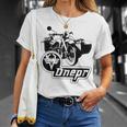 Dnepr Motorcycle Span Offroad Biker T-Shirt Geschenke für Sie