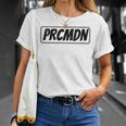 Donna Prc Mdn Line Con Collo A Maglietta Regalos para ella
