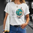 Donnaiaggia Per Il Mondo Outfit World Touriaggi Inacanza Con Collo A Maglietta Regalos para ella