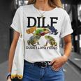 Dude I Love Frogs Dilf Frog Lover Rana Da Uomo Maglietta Regalos para ella