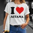Me Encanta Aitana Camiseta unisex Regalos para ella