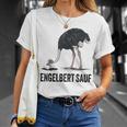 Engelbert Sauf Strauß Engelbert Sauf Work Wear Gray T-Shirt Geschenke für Sie