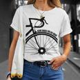 Fahrrad Reifen Rennrad Keine Gnade Für Die Wade Gray T-Shirt Geschenke für Sie