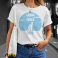 First Time Dad Bump Expecting Baby Boy Labor Coach 2020 T-Shirt Gifts for Her
