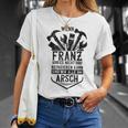 Franz First Name Franz Gray T-Shirt Geschenke für Sie