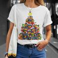 Christmas Cute Dachshund Christmas Tree Dog T-Shirt Geschenke für Sie