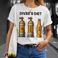 Diving For Diving Diet Beer Blue T-Shirt Geschenke für Sie