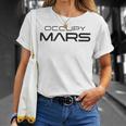 Futuristica Occupy Mars Maglietta Regalos para ella