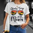 Girls Trip Miami 2024 Weekend Birthday Party Women T-Shirt Gifts for Her