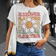 Groovy Kindergarten Back To School First Day Of Kindergarten T-Shirt Gifts for Her