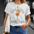 Hallöchen Aperölchen Aperölchen Aperitif Cocktail Aperitif Spritz T-Shirt Geschenke für Sie