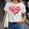 Heart Of Hearts Red Hearts Valentine's Day T-Shirt Gifts for Her