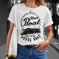 Houseboat Was Auch Immer Auf Dem Hausboat Was Auch Immer Gray S T-Shirt Geschenke für Sie