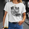 Hustle Hard Streetwear Casual Summer Graphics Hipster T-Shirt Gifts for Her