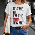 It's Me Hi I'm The Mom It's Me Retro Kid T-Shirt Gifts for Her