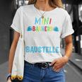 Kinder Alles Gute Zum Richtfest Mini Bauherr 2023 House Building T-Shirt Geschenke für Sie