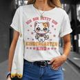 Kinder Ich Bin Jetzt Ein Kindergartenkind Kindergarten Cat German T-Shirt Geschenke für Sie