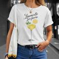 Limoncello Per Favore Italy Italian Lemon Gray T-Shirt Geschenke für Sie