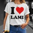 I Love Lami T-Shirt Geschenke für Sie