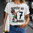 Maglia Calcio 7 Anni Compleanno Bambino Adesso Ho 7 Anni Maglietta Regalos para ella