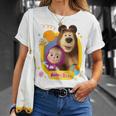Masha And The Bear Space Adventure Maglietta Regalos para ella