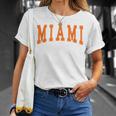 Miami Throwback Classic T-Shirt Gifts for Her