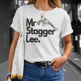 Mr Stagger Lee Nick Cave Inspired Maglietta Regalos para ella