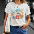 Nassau Bahamas Sea Turtle Scuba Diving Surfer Souvenir T-Shirt Gifts for Her