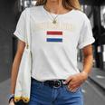 Netherlands Nederland Nederlandselag Netherlands Flag Orange Orange T-Shirt Geschenke für Sie