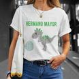 Niñosoy A Ser Hermano Mayor Dinosauro Anunciar Embarazo Hermano Camiseta unisex Regalos para ella