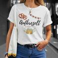 Oktoberfest Wiesn Saying Aufbrezel& O'zapft Is T-Shirt Geschenke für Sie