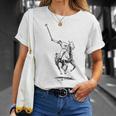 Recreacional Equitación Caballo Polo Equitación Caballo Caballo Camiseta unisex Regalos para ella