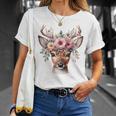 Reh Damen Reh Kostüm Kinder Carnival Reindeer T-Shirt Geschenke für Sie