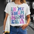 Retro In My Swim Mom Era Groovy Proud Swim Mom Life T-Shirt Gifts for Her