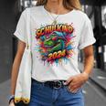 Schulkind 2024Rex Dino School T-Shirt Geschenke für Sie