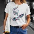 Scotland Scottish Thistle Tartan Plaid T-Shirt Gifts for Her