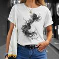 Sirena Dibujo Arte Gráfico Motivo Camiseta unisex Regalos para ella