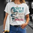 Snake Serpent Nur Ein Junge Die Schnnen Loves S T-Shirt Geschenke für Sie