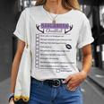 Stag Do Dares Checklist Bachelor Party & Stag Weekend T-Shirt Gifts for Her