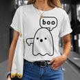 Thumbs Down Ghost Screaming Boo Disapproval Ghost Halloween T-Shirt Gifts for Her