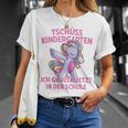 Tschüss Kindergarten Ich Glitzer In Der Schule Einschulung German T-Shirt Geschenke für Sie