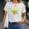Udt Seal Istruttore Uniforme Nswc Us Bluejacket Naval Navyman Maglietta Regalos para ella