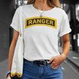 Us Army Ranger Tab Solo Indietro Maglietta Regalos para ella