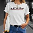 Usa Trotzig Nx-74205 Gray T-Shirt Geschenke für Sie