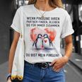 Wenn Penguins Ihre Liebe Finden Couples Gray T-Shirt Geschenke für Sie