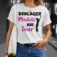 Women's Schlager Girls On Party Tour T-Shirt Geschenke für Sie