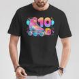 10º Cumpleaños Niña 10 Años Patines Número 10 Camiseta unisex Regalos divertidos