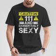 111 And Dangerously Sexy — Lustiger 111 Jahre Alter Junge Zum 111 Geburtstag T-Shirt Lustige Geschenke