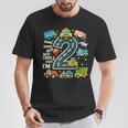 2 Jahre Alt Geburtstag Junge Lkw Auto Transport T-Shirt Lustige Geschenke