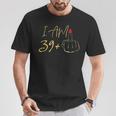 40Th Birthday For I Am 39 Plus 1 Middle Finger T-Shirt Lustige Geschenke